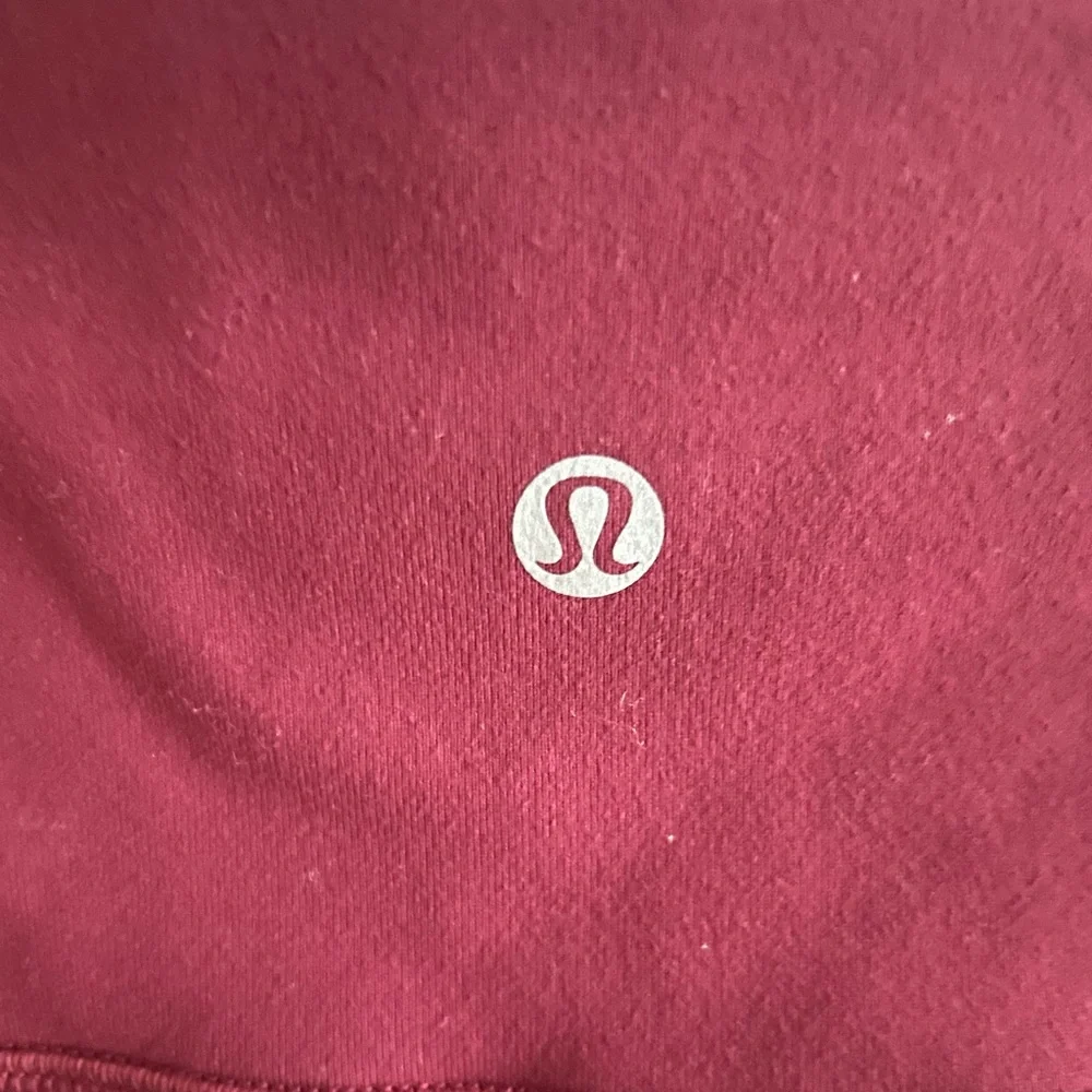 Lululemon Maroon / Burgundy Align 28” Leggings - Picture 4 of 5